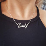 Classic Carrie Name Necklace